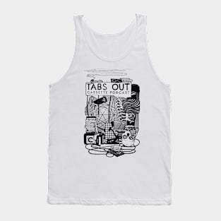 Pizza Skull by Dane Patterson Tank Top